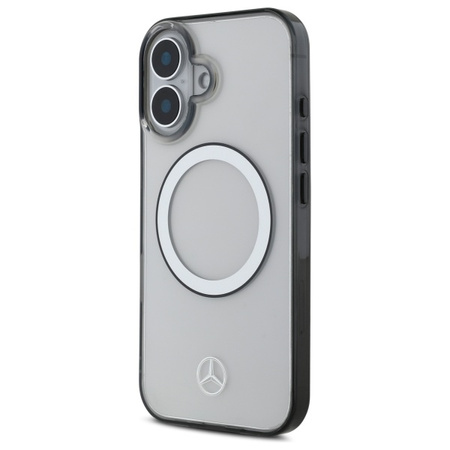 MERCEDES HARDCASE DO IPHONE 16 6.1 TRANSPARENTNY POKROWIEC DO MAGSAFE
