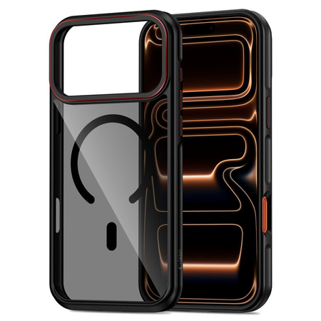 TECH-PROTECT MAGHYBRID MAGSAFE IPHONE 17 PRO BLACK/RED