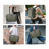 TECH-PROTECT DEFENDER S50 RYANAIR & WIZZAIR TRAVEL LAPTOP CABIN BACKPACK 20L 40x20x25 OLIVE GREEN