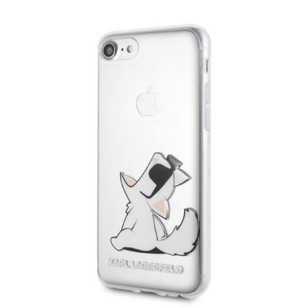 Karl Lagerfeld KLHCI8CFNRC iPhone 7/8 SE 2020 / SE 2022 hardcase transparent Choupette Fun