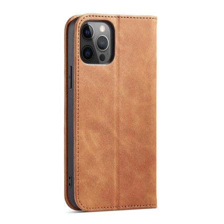 HURTEL ETUI CASE POKROWIEC MAGNETYCZNY DO IPHONE 12 PRO MAX PORTFEL Z KARTĄ