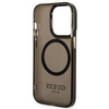 Guess GUHMP14LHTCMK iPhone 14 Pro 6,1" czarny/black hard case Gold Outline Translucent MagSafe