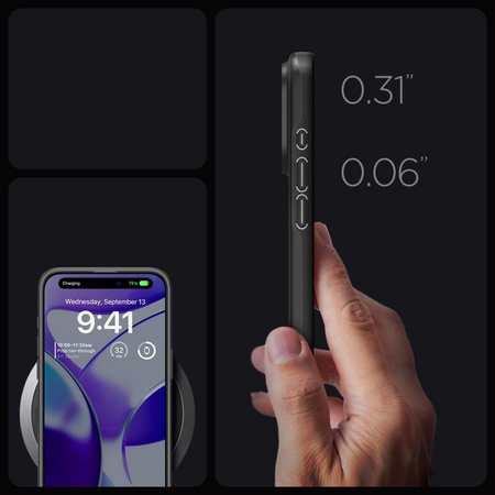 SPIGEN THIN FIT IPHONE 15 PRO MAX BLACK