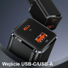 USAMS ŁADOWARKA SIECIOWA 1xUSB-C 1xUSB T43 DO TELEFONÓW APPLE DO LIGHTNING