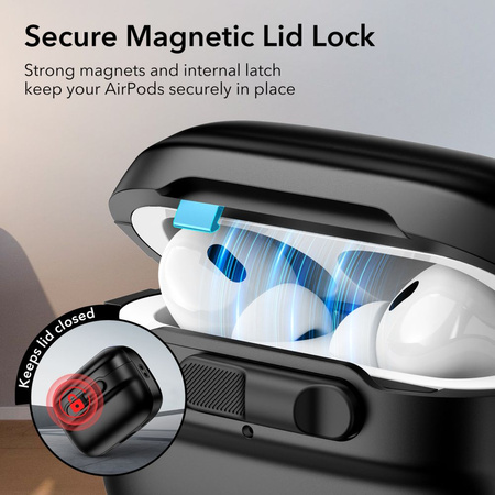 ESR ETUI CASE POKROWIEC DO APPLE AIRPODS PRO 1 2 MAGNETYCZNE HALOLOCK