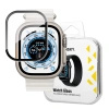 WOZINSKY SZKŁO HARTOWANE FULL GLUE DO APPLE WATCH ULTRA 49MM Z CZARNĄ RAMKĄ