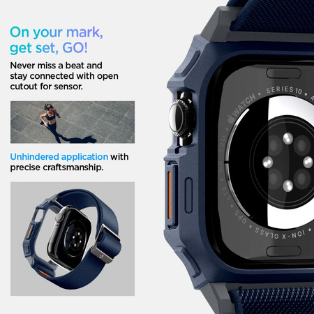 SPIGEN PASEK LITE FIT PRO DO APPLE WATCH 10 46MM ZAMIAST ORYGINALNEGO PASKA