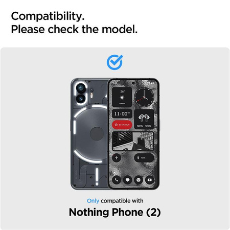 SZKŁO HARTOWANE SPIGEN ALM GLAS.TR 2-PACK NOTHING PHONE 2 CLEAR