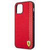Ferrari FESAXHCP12LRE iPhone 12 Pro Max 6,7" czerwony/red hardcase On Track Carbon Stripe