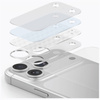 Ochrona modułu aparatu i tylnego panelu  UNIQ Optix Aeroshield+ Camera Module Protector do iPhone 17 Pro Max przezroczysty