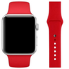 MERCURY PASEK Z SILIKONU DO APPLE WATCH 42 44 45 MM WYSOKA JAKOŚĆ CZERWONY