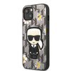 Karl Lagerfeld KLHCP13MPMNFIK1 iPhone 13 6,1" szary/grey Flower Ikonik Karl