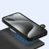 DUX DUCIS ETUI SKÓRZANE DO IPHONE 15 PRO LAVA Z OCHRONĄ NA ROGI MAGNETYCZNE
