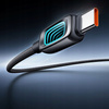 MCDODO KABEL USB-A USB-C SZYBKIE ŁADOWANIE PD 6A 1M CZARNY