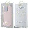 GUESS ETUI CASE HARDCASE DO IPHONE 16 PRO MAX 6.9 SILIKONOWE LOGO METAL