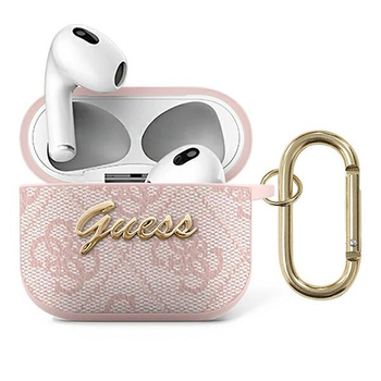 GUESS ETUI NA SŁUCHAWKI DO AIRPODS 3 Z KOLEKCJI SCRIPT 4G ZABEZPIECZENIE
