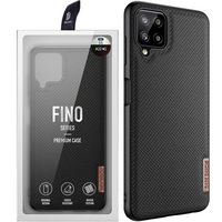 Dux Ducis Fino etui pokrowiec pokryty nylonowym materiałem Samsung Galaxy A22 4G czarny