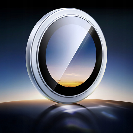 MCDODO SZKŁO HARTOWANE NA APARAT OCHRONNE DO APPLE IPHONE 17 AIR TYŁ SREBNE