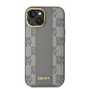 DKNY ETUI HARDCASE DO IPHONE 14 6.1 DO MAGSAFE Z WZOREM SKÓRZANYM CHECKERED