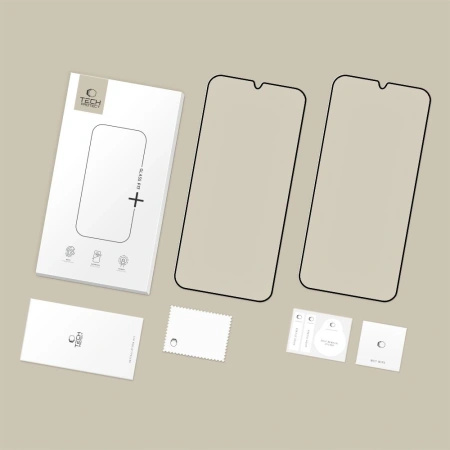 TECH-PROTECT SZKŁO HARTOWANE GLASS FIT+ 2-PACK DO XIAOMI POCO M7 OCHRONA