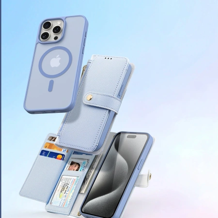 DUX DUCIS ETUI LAWA SKÓRZANE DO IPHONE 15 PRO MAX OCHRONA TELEFONU I STYL