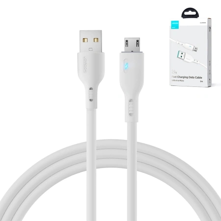 JOYROOM KABEL PRZEJŚCIÓWKA MICRO USB USB-A 2.4A 2M DO TELEFONÓW PREMIUM