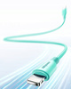 INNOSTYLE JAZZY KABEL USB-C LIGHTNING MFI SZYBKIEGO ŁADOWANIA DO IPHONE KEVLAR 1M ZIELONY