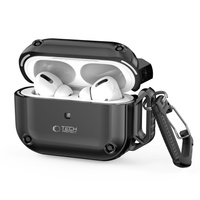 TECH-PROTECT ROUGH HOOK ETUI DO APPLE AIRPODS PRO 1 2 OCHRONA W STRUKTURZE