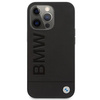 Etui BMW BMHMP14XSLLBK na iPhone 14 Pro Max - czarne Signature Logo Imprint Magsafe