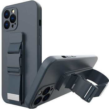 HURTEL ROPE CASE POKROWIEC SILIKONOWY Z SMYCZĄ DO XIAOMI POCO M4 PRO 5G