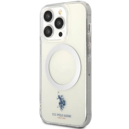 Etui U.S. Polo Assn. MagSafe Collection do iPhone 15 Pro Max - przerozczyste