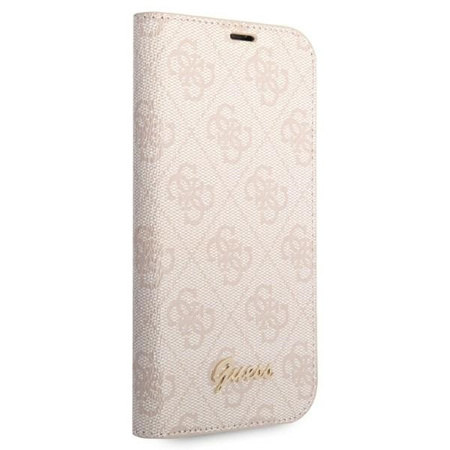 GUESS ETUI DO IPHONE 14 15 13 6,1 4G VINTAGE GOLD LOGO CASE DO APPLE