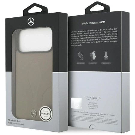 MERCEDES ETUI LEATHER THE MOVE MAGSAFE DO IPHONE 17 PRO MAX LUKSUSOWE