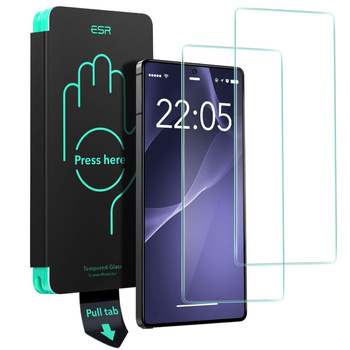 ESR SZKŁO HARTOWANE 2-PACK DO GALAXY S25 ULTRA OCHRONA EKRANU BEZ ZARYSOWAŃ