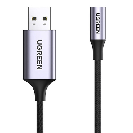 UGREEN ADAPTER AUDIO USB DO MINI JACK 3.5MM AUX DO LAPTOPA