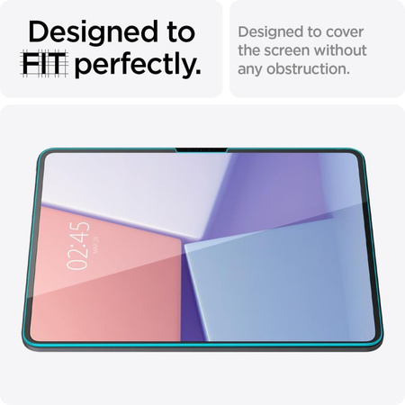 SPIGEN SZKŁO HARTOWANE GLAS.TR EZ FIT DO IPAD PRO 13 7 2024 SAMOINSTALUJĄCE