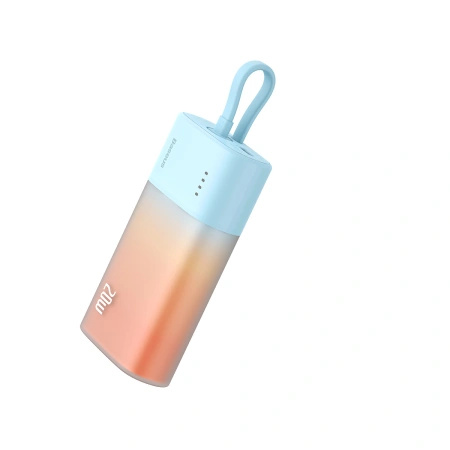 BASEUS POWERBANK POPSICLE 5200MAH 20W Z WBUDEWANYM KABLEM DO LIGHTNING