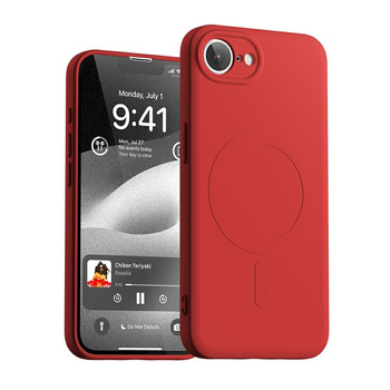 MERCURY ETUI SEMI-SILICONE MAGSAFE DO IPHONE 16E CASE Z MAGNETYCZNYM