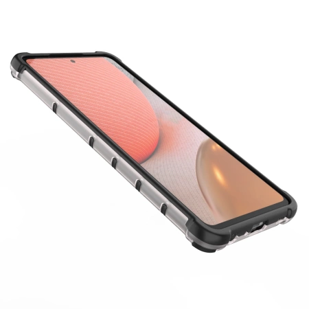HURTEL POKROWIEC HONEYCOMB PANCERNE DO SAMSUNG GALAXY A72 4G Z RAMKĄ ŻELOWĄ