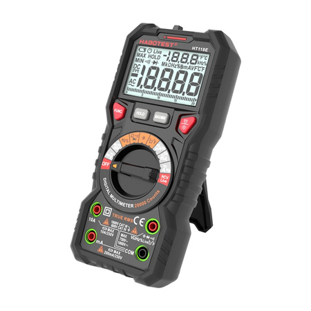 Cyfrowy multimetr Habotest HT118E True RMS NCV