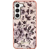 Etui Guess GUHCS23MHCFWSP S23+ S916 - różowe Flower Collection