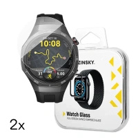 WOZINSKY SZKŁO HARTOWANE FULL GLUE DO HUAWEI WATCH GT 5 46MM OCHRONA EKRANU