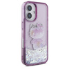 HELLO KITTY ETUI HARDCASE DO IPHONE 16 6.1 LIQUID GLITTER 50TH ROZŚWIETLONY