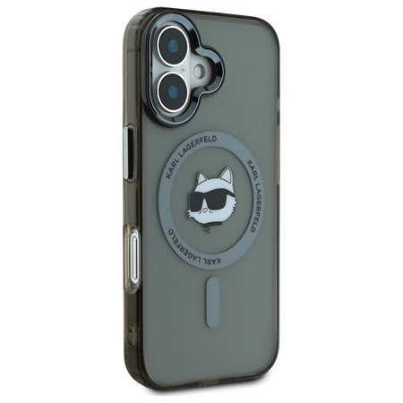 KARL LAGERFELD ETUI DO IPHONE 16 PLUS 6.7 HARDCASE METAL DO MAGSAFE