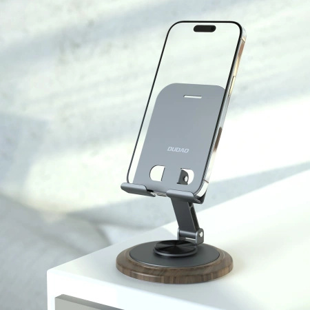 DUDAO PODSTAWKA DO TELEFONU F17M METALOWA DO IPHONE 12 13 14 Z OBROTEM 360°