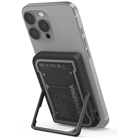 Powerbank Skinarma Nexus Mecha Magnetic  Kick-Stand 5000mAh 20W PD USB-C MagSafe czarny