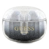 Słuchawki Bluetooth TWS Guess Glitter Gradient ze stacją dokującą - czarne