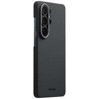 Etui PITAKA Edge Case MagSafe do Samsung Galaxy S26 Ultra czarno-szary