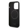 Karl Lagerfeld KLHMP14LSNIKBCK iPhone 14 Pro 6,1" hardcase czarny/black Silicone Ikonik Magsafe