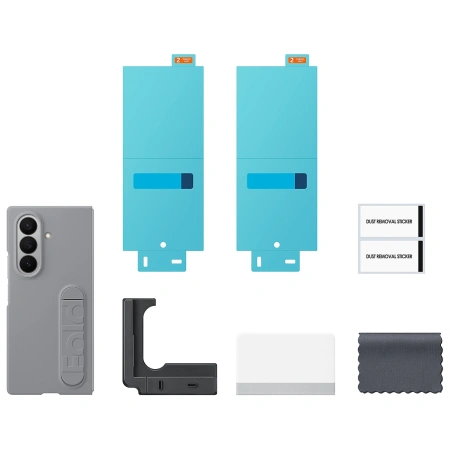 Etui Samsung Silicone Case na Samsung Galaxy Z Fold7 - szare